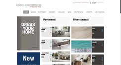 Desktop Screenshot of ideaceramica.net